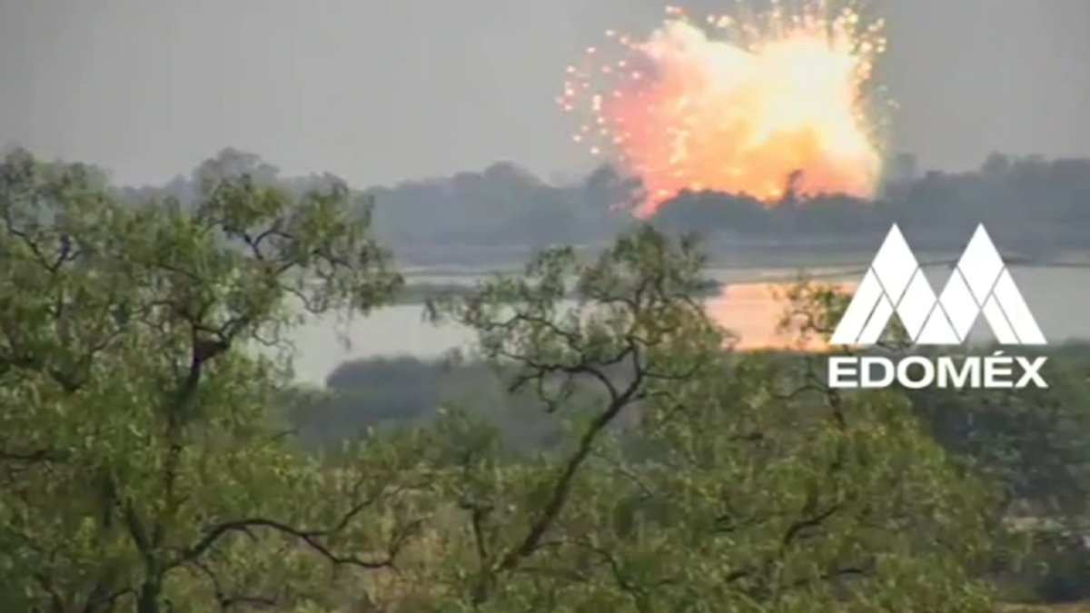 Fireworks explosion outside Mexico City leaves 2 dead, 1 gravely injured
