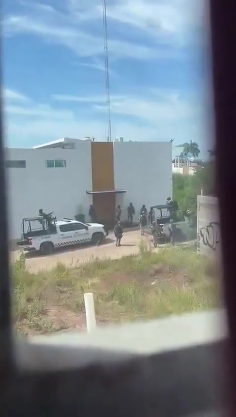 Ubicación del salón de eventos Xags Eventos, ubicado en el sector Santa Fe en Culiacán, donde en un operativo militar supuestamente detuvieron a El Piyi, sicario de la facción Los Chapitos del Cártel de Sinaloa.