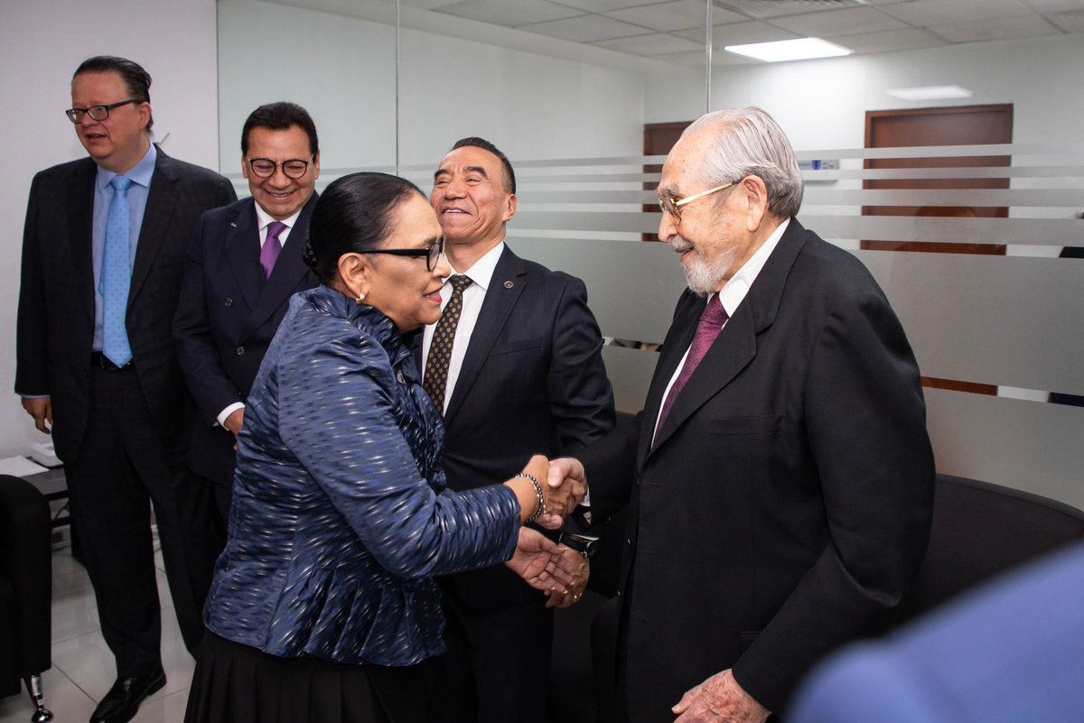 Secretary of the Interior Rosa Icela Rodríguez (@rosaicela_) attended the Declaration of Installation of the Judicial Disciplinary Tribunal on behalf of President Claudia Sheinbaum Pardo (@Claudiashein).