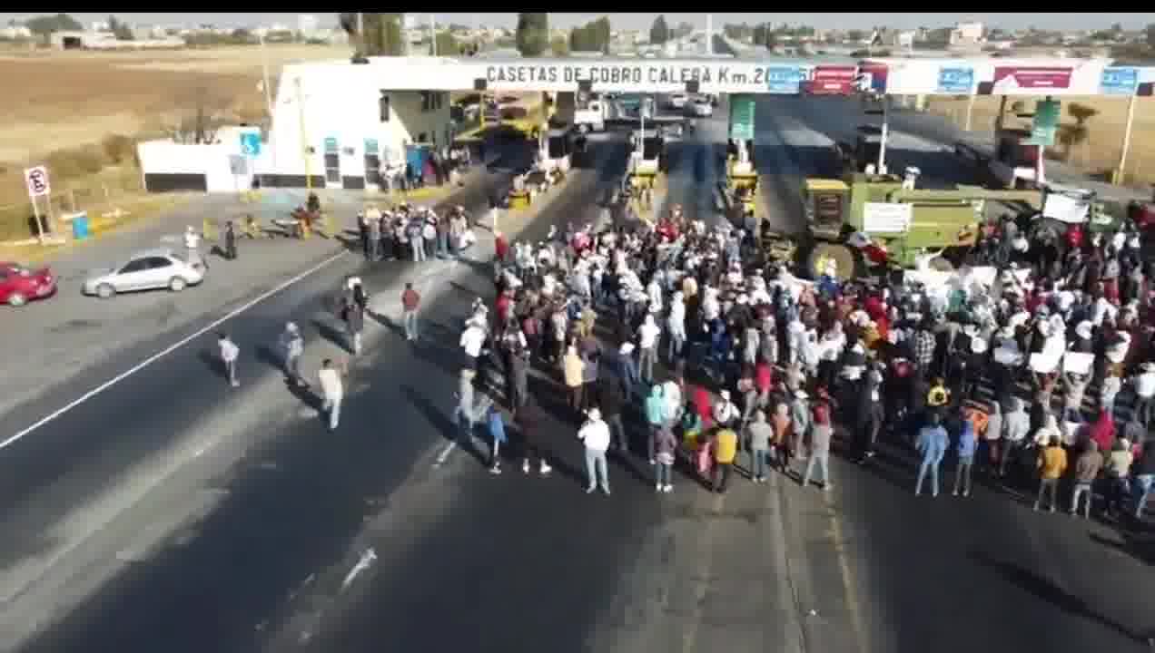Protest in Zacatecas today