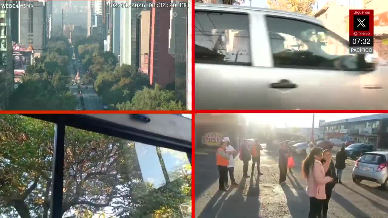 Operating normally: Adrián Rubalcava, director of the Mexico City Metro, after today's 6.5 magnitude earthquake on January 2nd