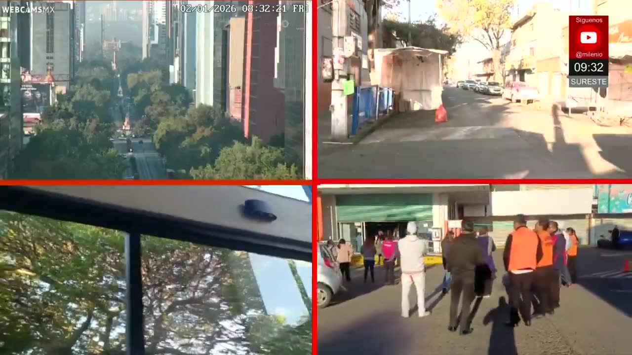 Operating normally: Adrián Rubalcava, director of the Mexico City Metro, after today's 6.5 magnitude earthquake on January 2nd