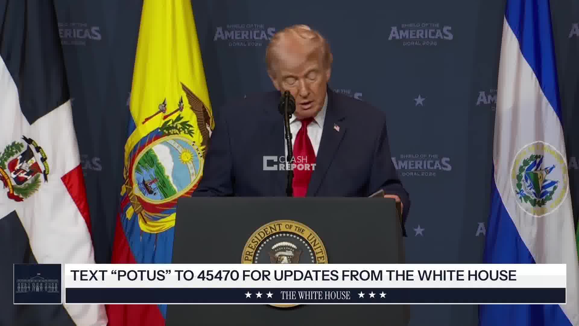 Trump on cartels: Many of the cartels have developed sophisticated military operations — highly sophisticated in some cases. They say they’re more powerful than the military in the country. We can’t have that. They’re cancer