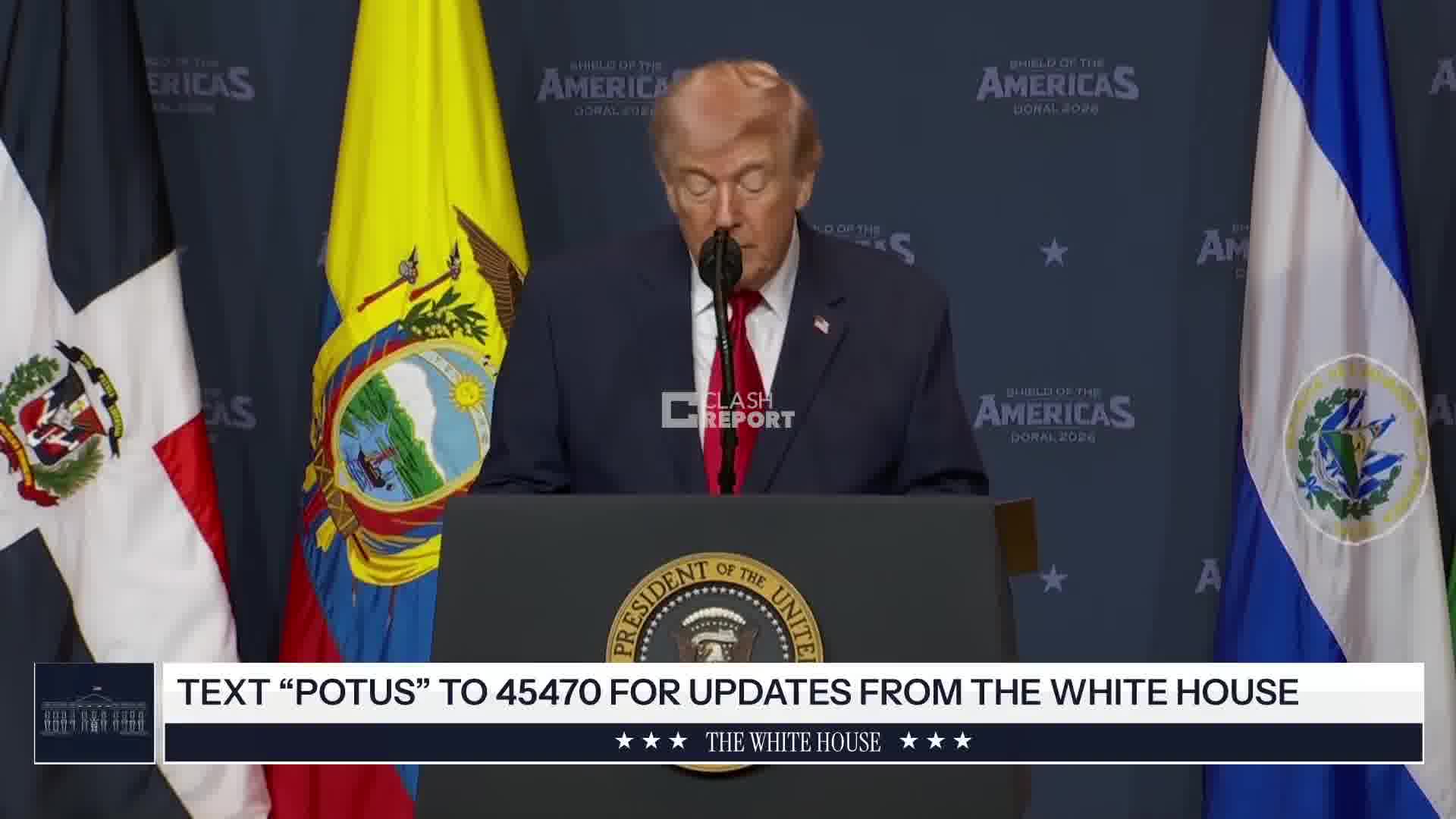 Trump on cartels: Many of the cartels have developed sophisticated military operations — highly sophisticated in some cases. They say they’re more powerful than the military in the country. We can’t have that. They’re cancer