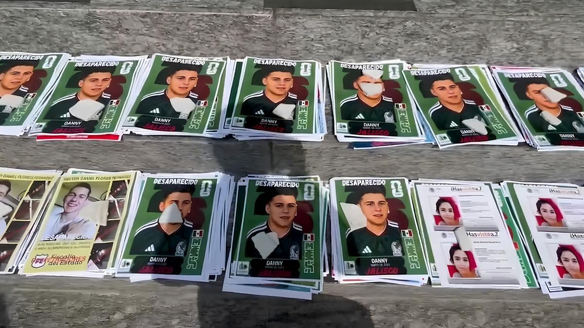 Colectivos en Jalisco concluyen protestas pacíficas con fichas de búsqueda durante Mundial 2026.